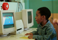 boy at computer